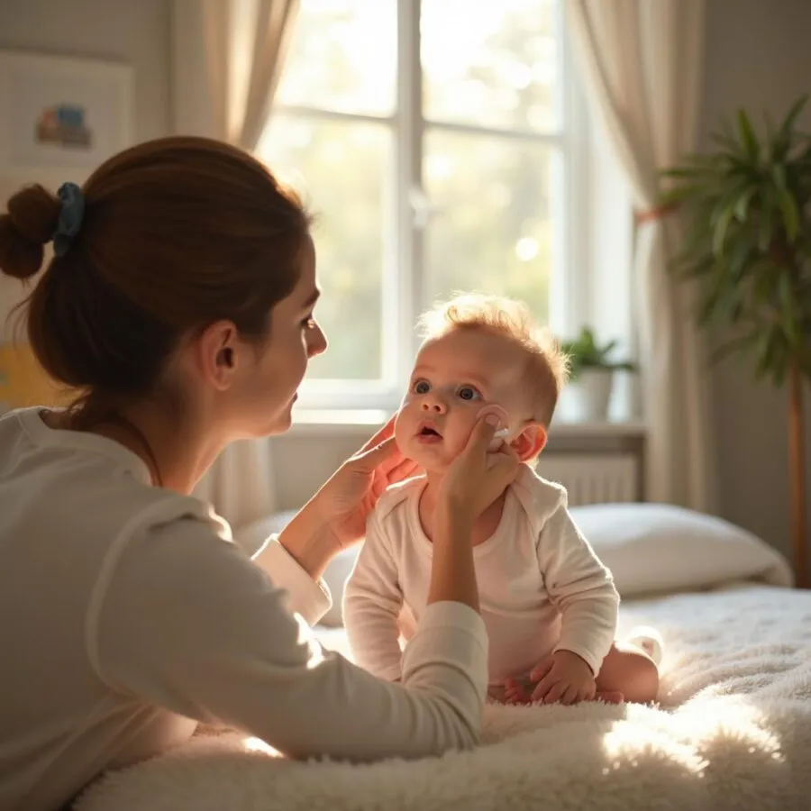 Sucha skóra u niemowlaka na twarzy: Przyczyny, objawy i pielęgnacja