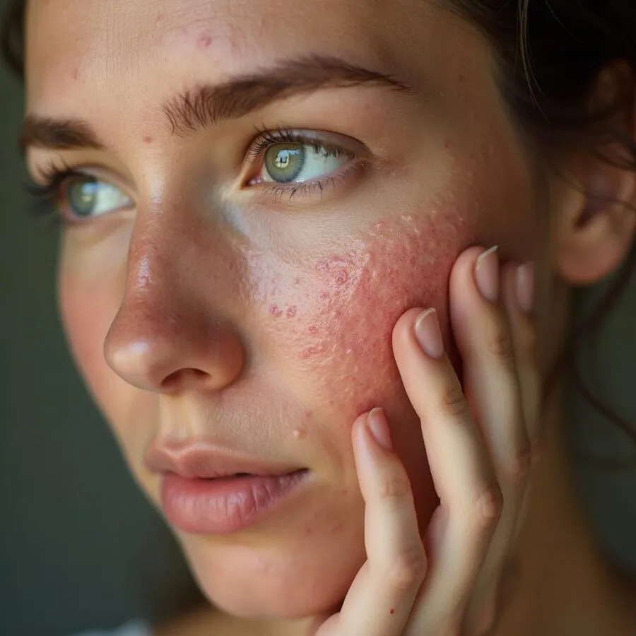 Przesuszona skóra twarzy: objawy, przyczyny i skuteczne metody nawilżania