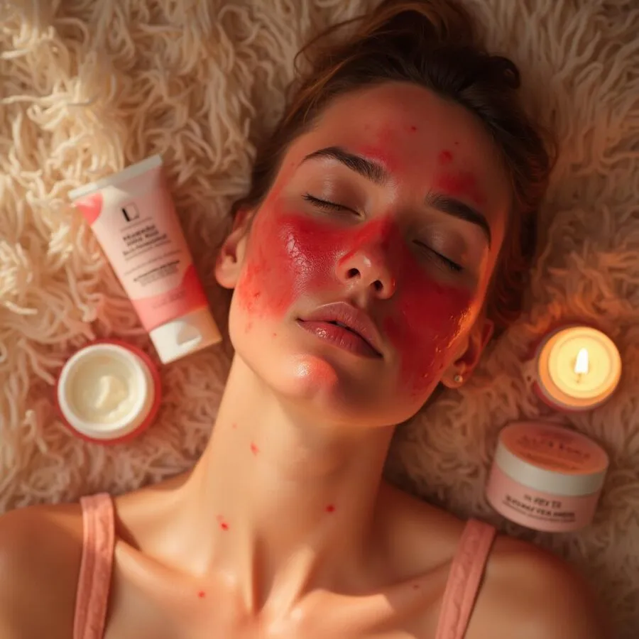 Czerwona skóra twarzy: Przyczyny, objawy i skuteczne metody pielęgnacji