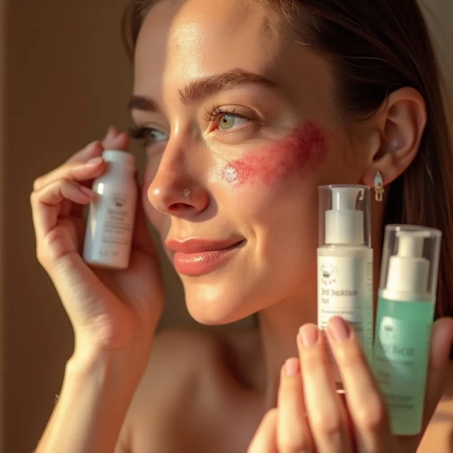 Czerwona skóra na twarzy: przyczyny, objawy i skuteczne leczenie